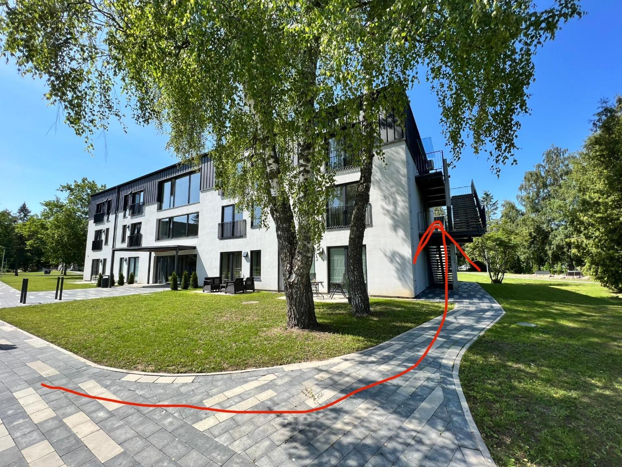 Lovely Apartment By The Sea. Ķesterciems Exteriér fotografie